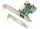 Dawicontrol DC-1394 PCIe Schnittstellenkarte/Adapter IEEE 1394/Firewire