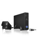 ICY BOX IB-377U3 Ext. Gehäuse f. 3,5" SATA (I-III) 6 Gbit/s HDD USB 3.2 Gen 1, UASP, schwarz
