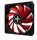 Xilence XPF80.R Computergehäuse Ventilator 8 cm Schwarz, Rot
