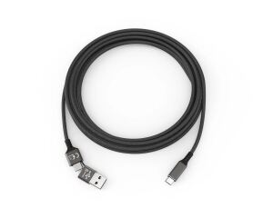 smrter SPEEDY Daten- Ladekabel, Typ USB-C, 100cm, black retail