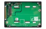 QNAP QDA-UMP4 Speicherlaufwerksgehäuse SSD-Gehäuse Schwarz 2.5"