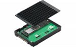 QNAP QDA-UMP4 Speicherlaufwerksgehäuse SSD-Gehäuse Schwarz 2.5"