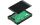 QNAP QDA-UMP4 Speicherlaufwerksgehäuse SSD-Gehäuse Schwarz 2.5"