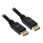 Sharkoon Kabel Displayport St-St 4K 1m schwarz