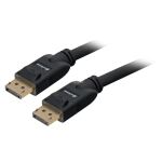 Sharkoon Kabel Displayport St-St 4K 1m schwarz