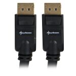 Sharkoon Kabel Displayport St-St 4K 1m schwarz