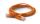 Wantec 7254 Netzwerkkabel Orange 0,2 m Cat6a U/UTP (UTP)