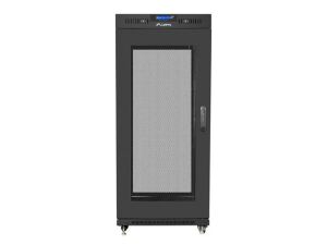 Lanberg FF01-8015-23BL Rack 15U Freistehendes Gestell Schwarz