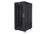 Lanberg FF01-8015-23BL Rack 15U Freistehendes Gestell Schwarz