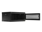 Lanberg WF01-6404-23B Rack 4U Wandmontiertes Regal Schwarz