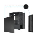 Chieftec AS-02B-OP Computer-Gehäuse Midi Tower Schwarz