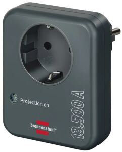 Brennenstuhl 1506996 Spannungsschutz Anthrazit 1 AC-Ausgänge 230 V
