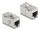 Delock Keystone Modul RJ45 Buchse zu RJ45 Buchse Cat.6A