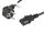 Lanberg CA-C13C-11CC-0018-BK Stromkabel Schwarz 1,8 m C13-Koppler CEE7/7