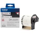 Brother DK-22251 Etiketten erstellendes Band Schwarz und...