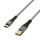 EFB Elektronik USB-AC-00004 USB Kabel USB 2.0 3 m USB A USB C 0,48 Gbit/s 60 W Schwarz, Grau