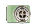 DELOCK M12 Adapter X-kodiert 8 Pin St zu RJ45 Bu gew....