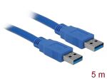 DeLOCK USB 3.0-A male/male - 5m USB Kabel USB A 5 Gbit/s...