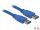 DeLOCK USB 3.0-A male/male - 5m USB Kabel USB A 5 Gbit/s Blau