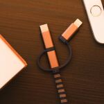 Thumbs Up 1002653 USB Kabel 1 m USB A Micro-USB B Braun, Violett