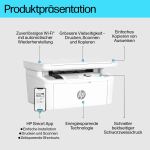 HP LaserJet M140w Wireless Multifunction Schwarzweiß Drucker, Kopierer, Scanner