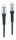 2GO 797511 USB Kabel USB 2.0 2 m USB C 0,48 Gbit/s 100 W Schwarz, Silber