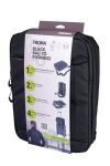 TROIKA BBL63/BK Handtasche/Umhängetasche Polyester, Polyurethan (PU), Plane Schwarz Mann Schultertasche