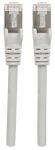 Intellinet Premium Netzwerkkabel, Cat6a, S/FTP, 100% Kupfer, Cat6a-zertifiziert, LS0H, RJ45-Stecker/RJ45-Stecker, 7,5 m, grau