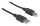 Manhattan Hi-Speed USB B Anschlusskabel, USB 2.0, Typ A Stecker - Typ B Stecker, 480 Mbps, 1,8 m, Schwarz