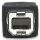 Manhattan Hi-Speed USB B Anschlusskabel, USB 2.0, Typ A Stecker - Typ B Stecker, 480 Mbps, 1,8 m, Schwarz