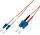 Equip LC/SC Fiber Optic Adapter Cable- OM1, 2.0m , 62.5/125µ
