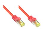 Alcasa Cat.7 S/FTP 1m Netzwerkkabel Rot Cat7 S/FTP (S-STP)