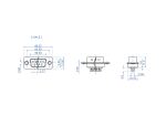 DELOCK D-Sub 37 Pin Stecker Metall, Lötversion, 4 Stück