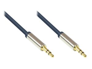 Alcasa GC-M0042 Audio-Kabel 3 m 3.5mm Blau