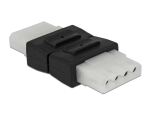 DELOCK Adapter 4Pin Molex -> 4Pin Molex Bu/Bu