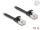 DELOCK Patchkabel gewinkelt RJ45 S/FTP Cat6 10m Schwarz