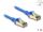 DELOCK RJ45 Netzwerkkabel Cat.8.1 F/FTP Slim 1m blau