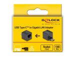 DELOCK USB Type-C Adapter zu Gigabit LAN mini