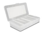 DELOCK Schrumpfschlauch Sortimentsbox transparent 196-teilig