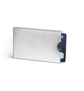 Durable 890023 Kartenhülle Silber