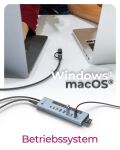 ICY BOX IB-HUB1742CR-C2PD, 11-in-1 HUB mit PD Ports und Cardreader, USB 3.2 Gen 2 10 Gbit/s