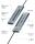 ICY BOX IB-HUB1742CR-C2PD, 11-in-1 HUB mit PD Ports und Cardreader, USB 3.2 Gen 2 10 Gbit/s