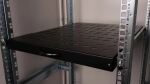 Equip Ausziehbarer Fachboden 19, 1HE, 800mm, Schwarz