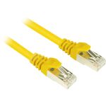 Sharkoon Kabel RJ45 CAT.6 SFTP 3,0m gelb