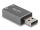 DeLOCK Externe USB Soundkarte mit USB-A Stecker auf 2 x 3,5 mm Klinkenbuchse Plug & Play Audio Adapter