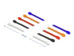 DELOCK KBI biegsam L 150 x B 4 mm farbig sortiert Set 10 STK