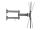 Equip 650341 Artikulierende TV-Wandmontagehalterung, 32 bis 55 Zoll
