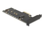DELOCK PCI Express Card 4x < intern MVme M.2 Key M mit RGB
