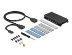 DELOCK PCI Express Card 4x < intern MVme M.2 Key M mit RGB