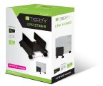 Techly ICA-CS-34 Multimediawagen & -ständer Schwarz PC Multimedia-Wagen
